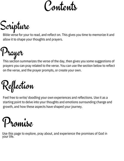 The Promise of God - Prayer Journal