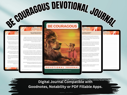 Be Courageous Devotional Journal