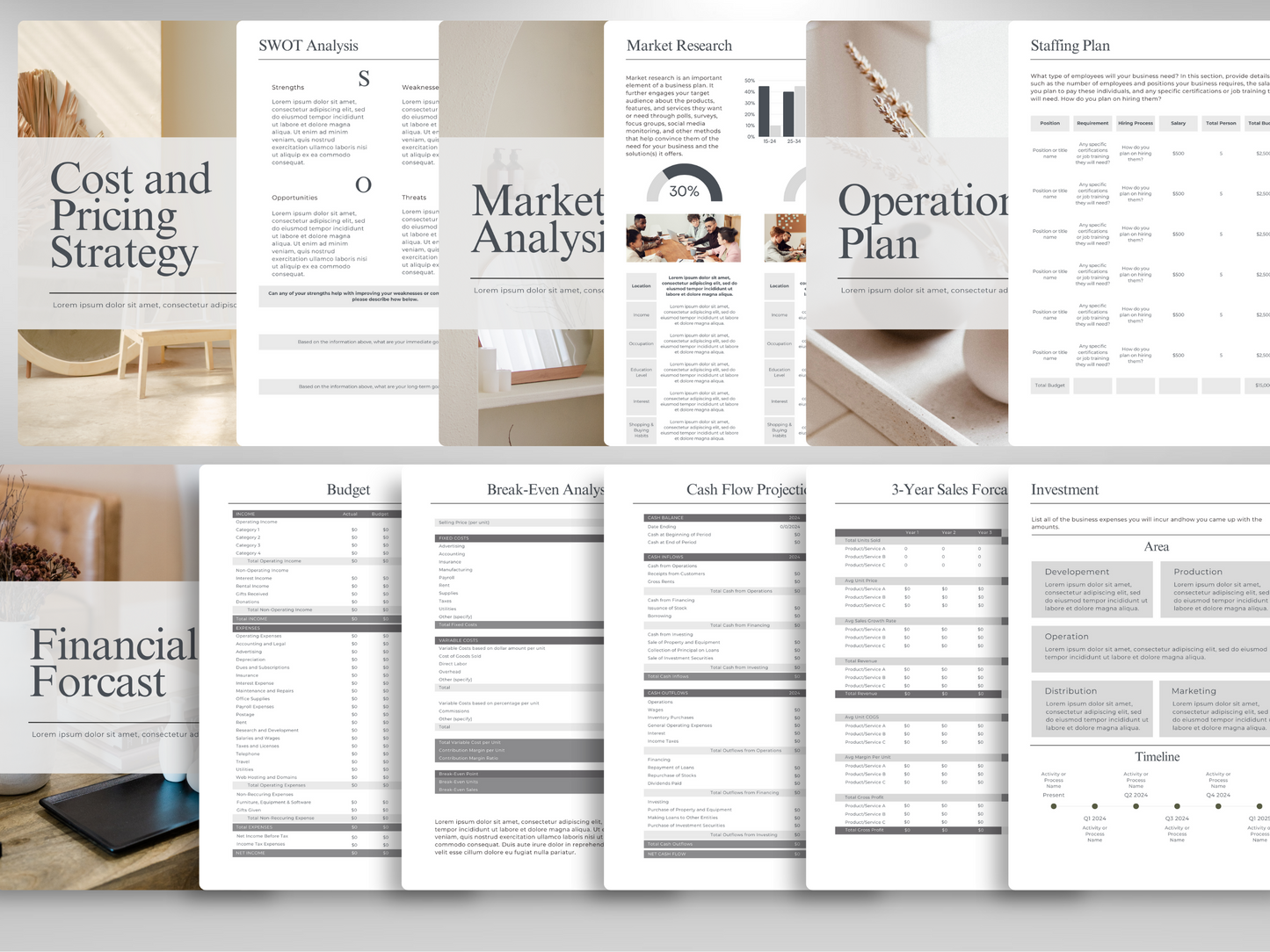 Business and Financial Plan Template