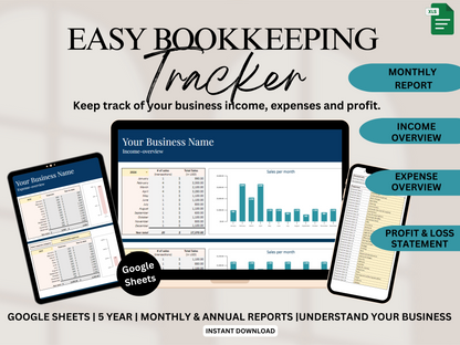 Small Biz Money Manager Tracker