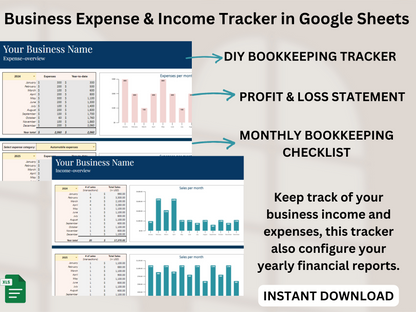 Small Biz Money Manager Tracker