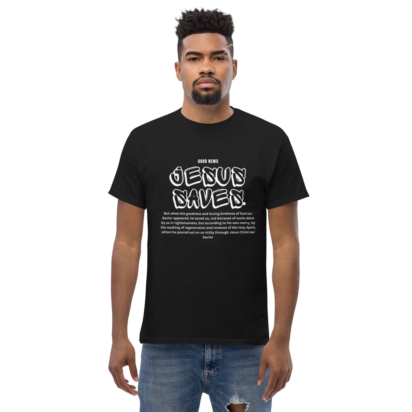 Jesus Saves Tee