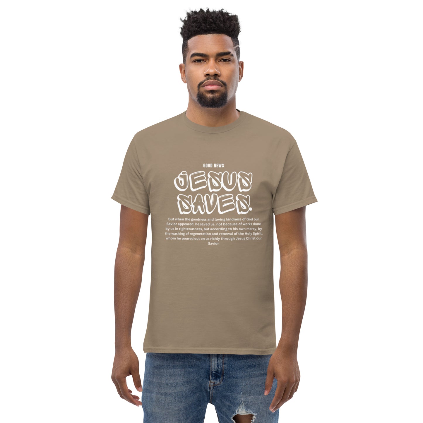 Jesus Saves Tee