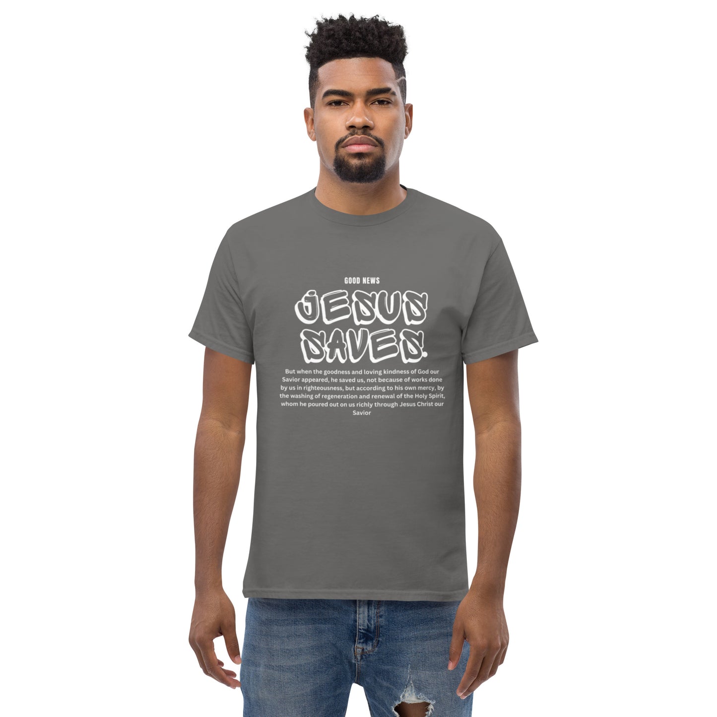 Jesus Saves Tee