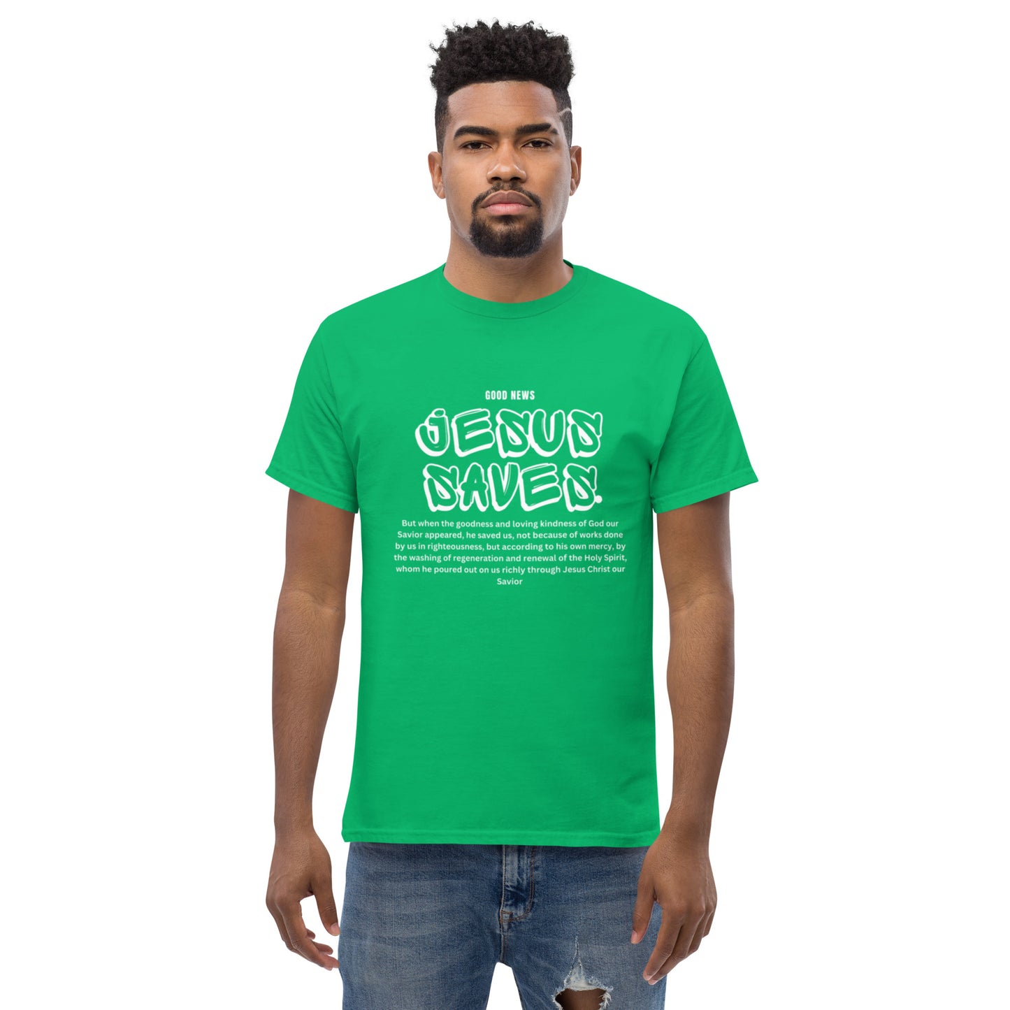 Jesus Saves Tee