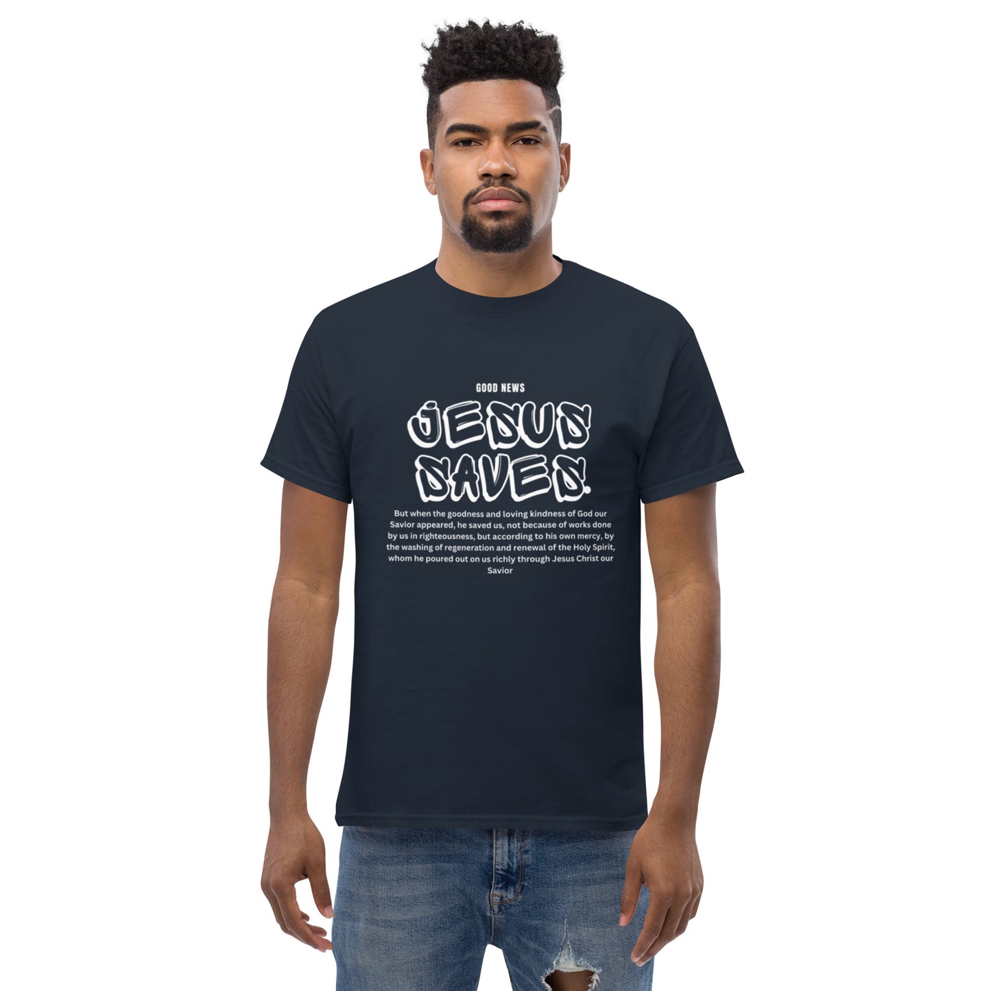 Jesus Saves Tee