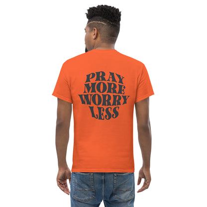 PRAY MORE WORRY LEE TEE