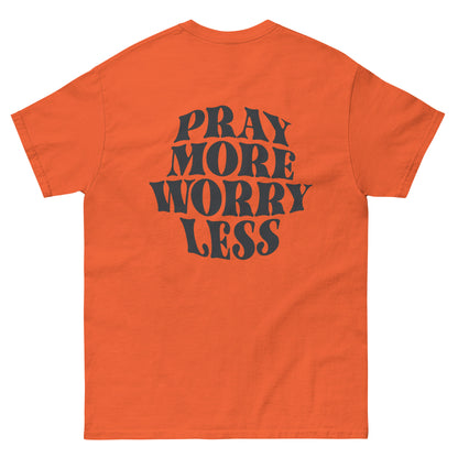 PRAY MORE WORRY LEE TEE