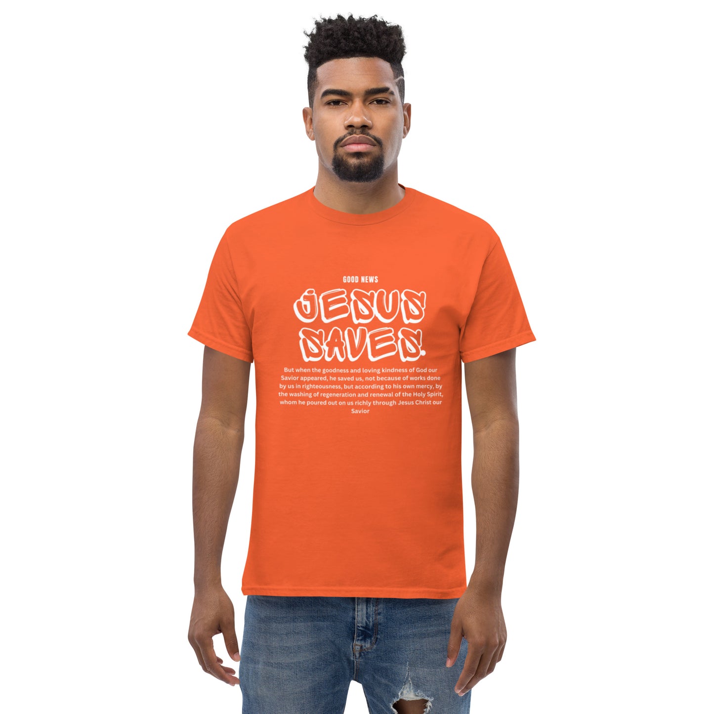 Jesus Saves Tee