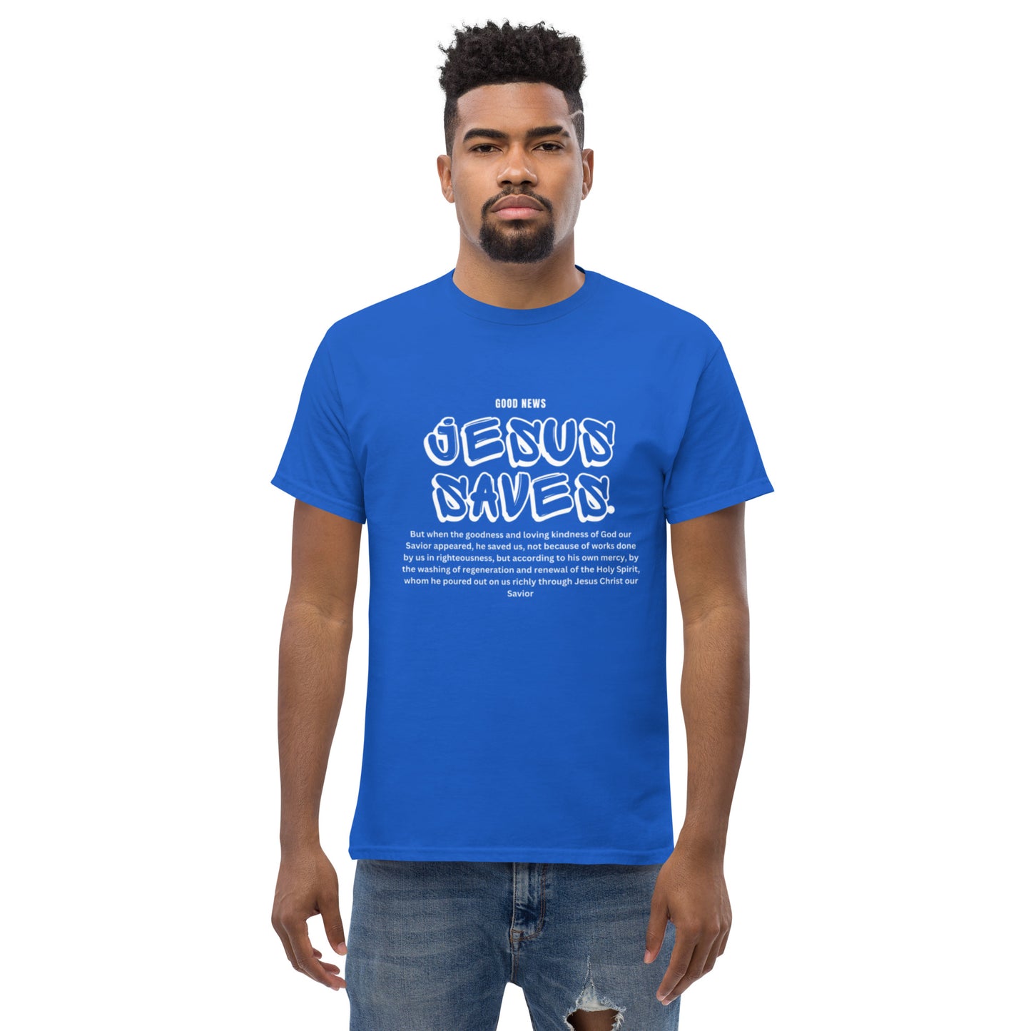 Jesus Saves Tee