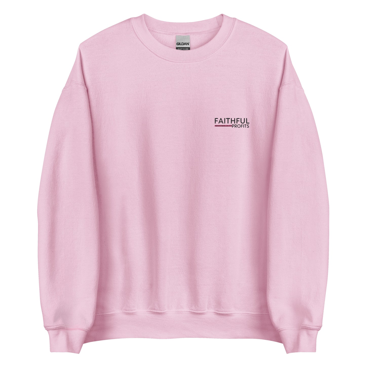 Faithful Profits Embroidery Sweatshirt