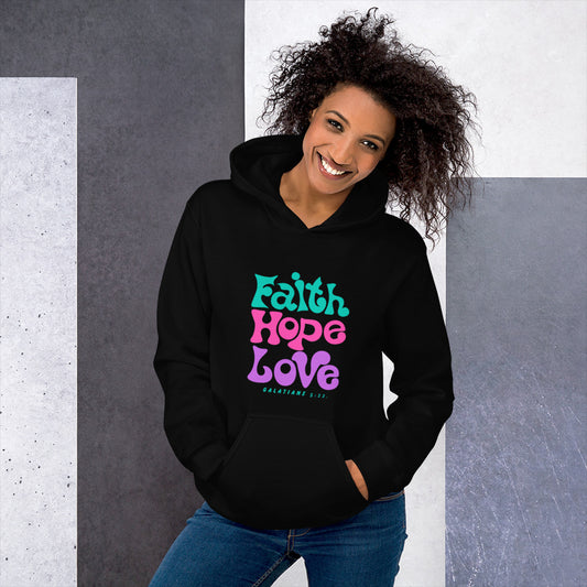 Faith Hope Love  Hoodie