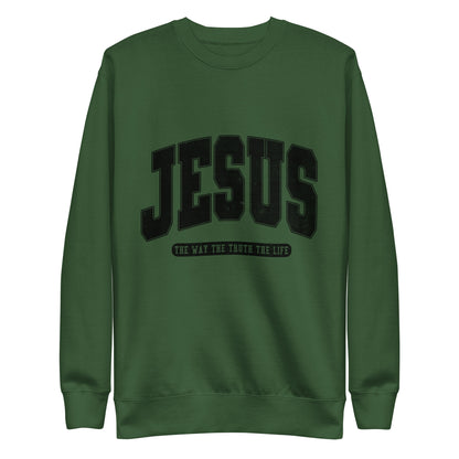 Jesus The Only Way Premium Sweatshirt