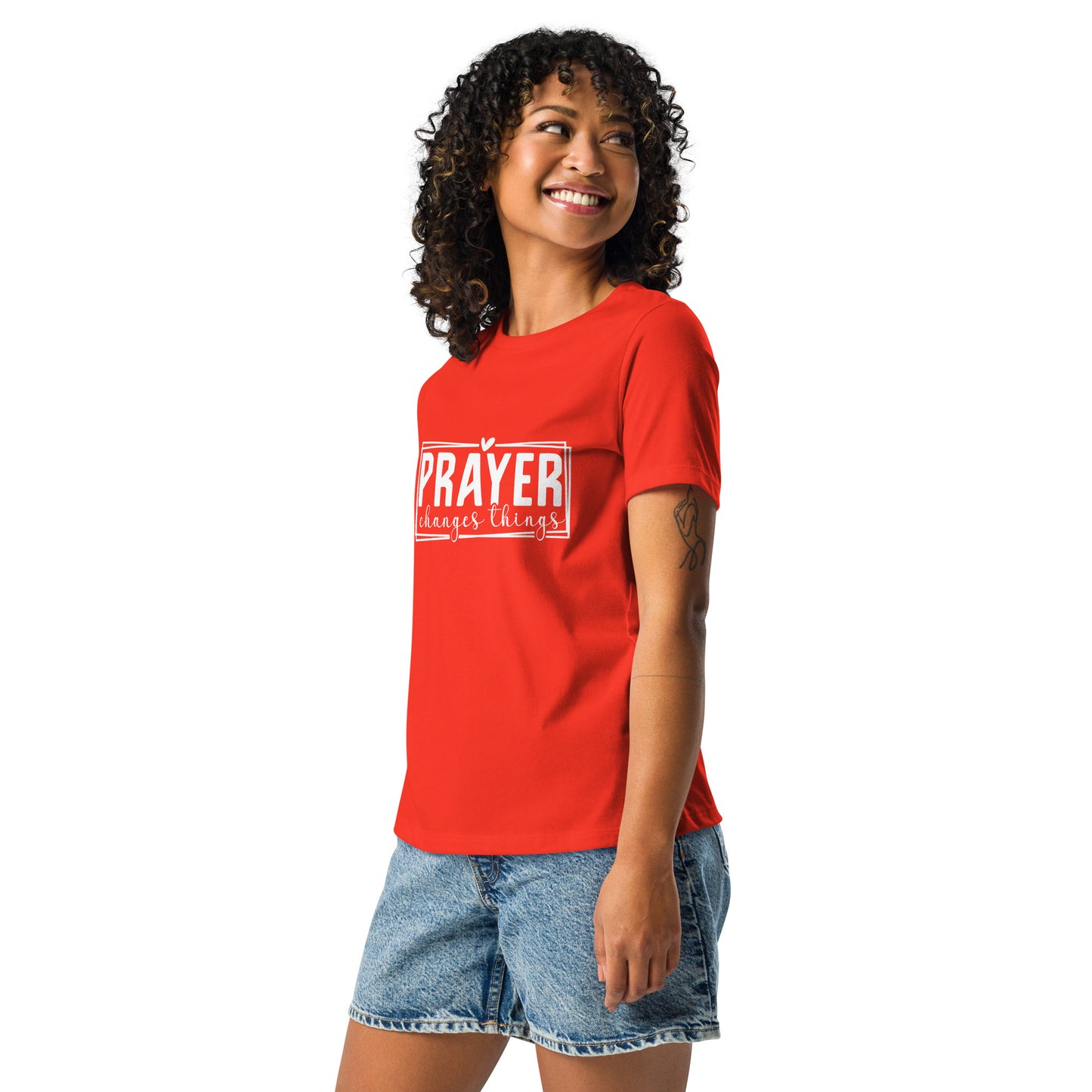 Prayer Changes Things Women's Relaxed T-Shirt