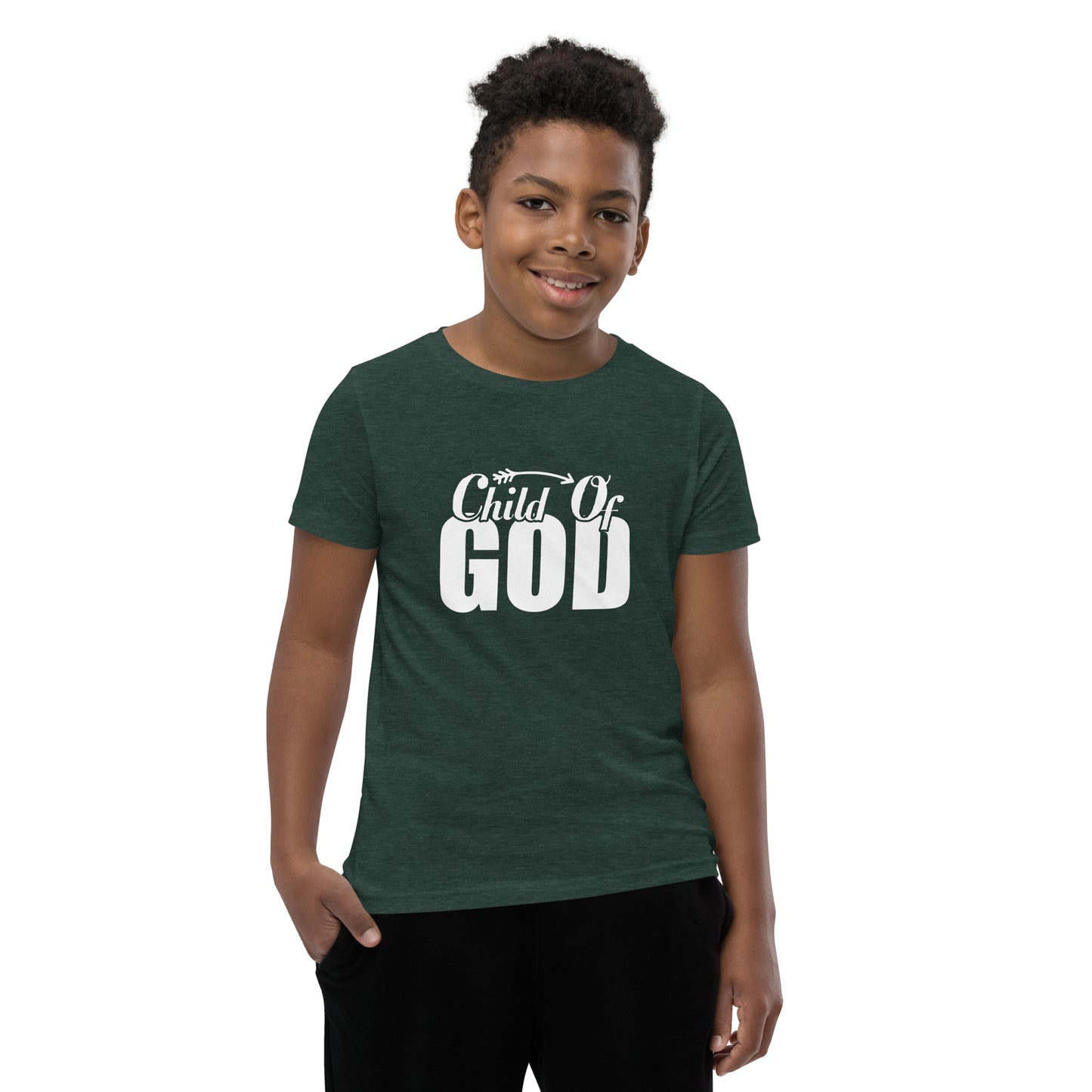 Child of God Youth Short Sleeve T-Shirt