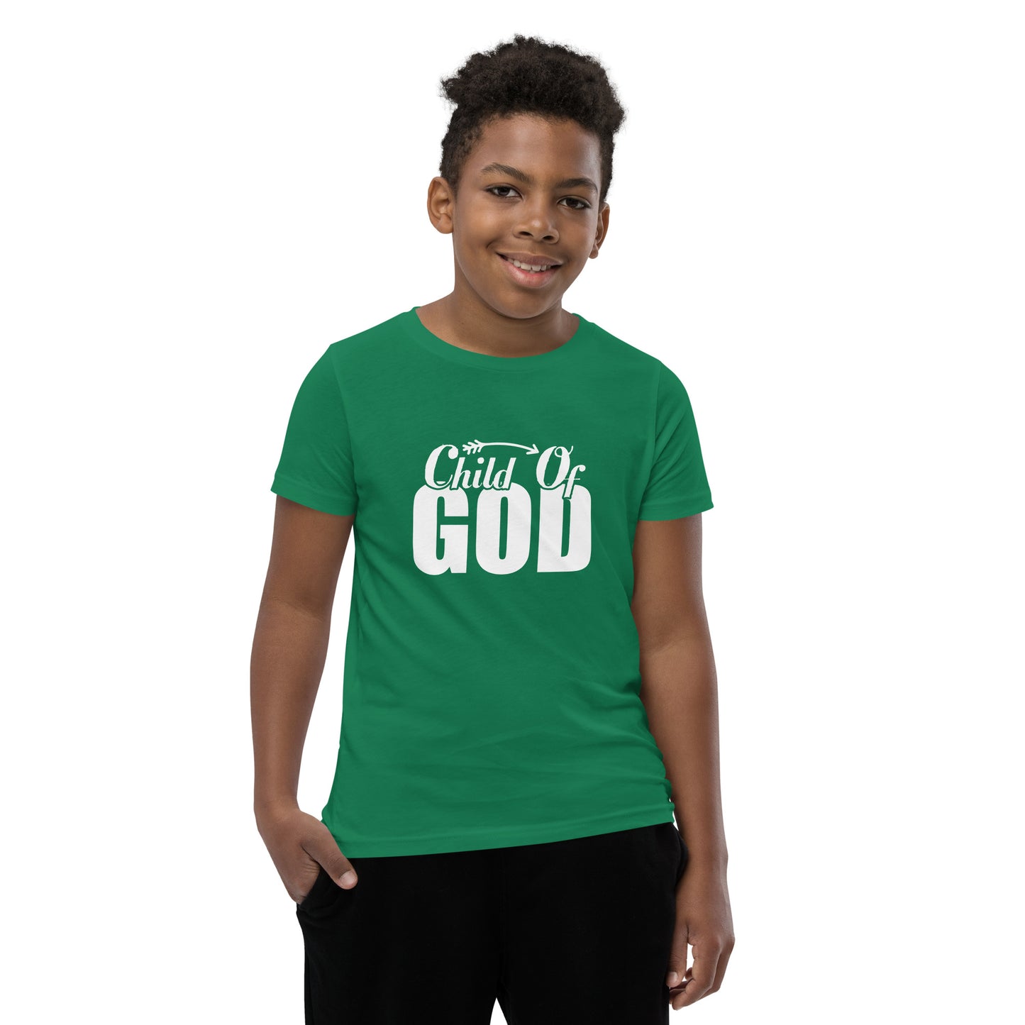 Child of God Youth Short Sleeve T-Shirt