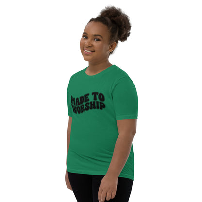 Made to Worship -Youth Short Sleeve T-Shirt