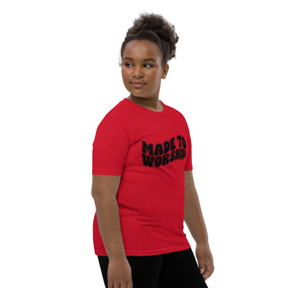 Made to Worship -Youth Short Sleeve T-Shirt