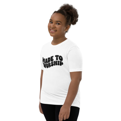 Made to Worship -Youth Short Sleeve T-Shirt