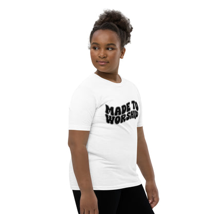 Made to Worship -Youth Short Sleeve T-Shirt